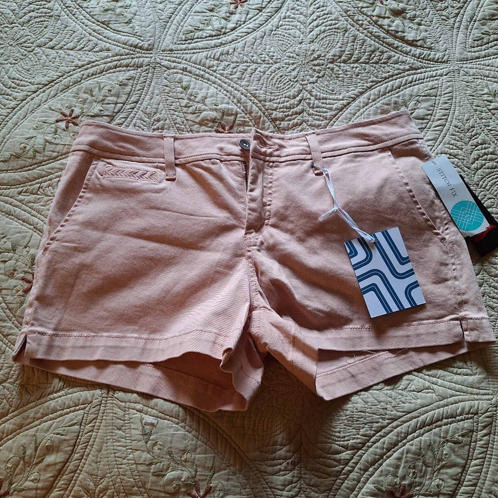 NWT Market & Spruce Pink Women's Shorts - Picture 2 of 7
